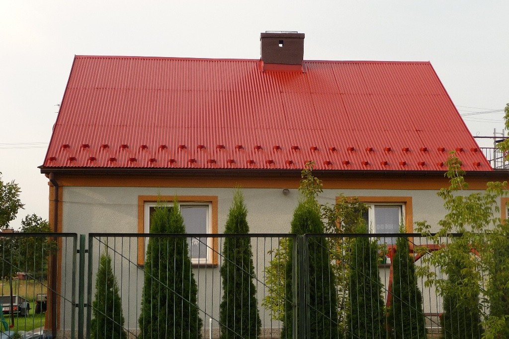 Malowanie dachów blaszanych na Śląsku Malowanie dachów blaszanych na Śląsku